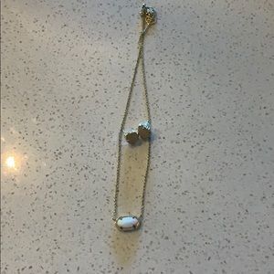 Opal iridescent Kendra Scott set